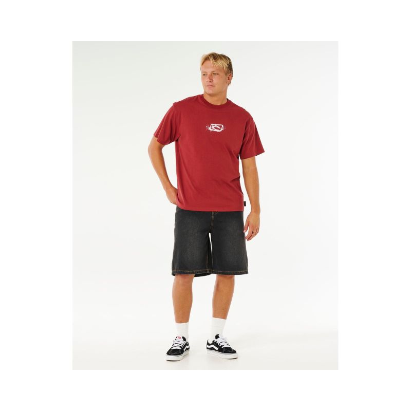 RIP CURL Medina Inner Vision Spray Tee Red