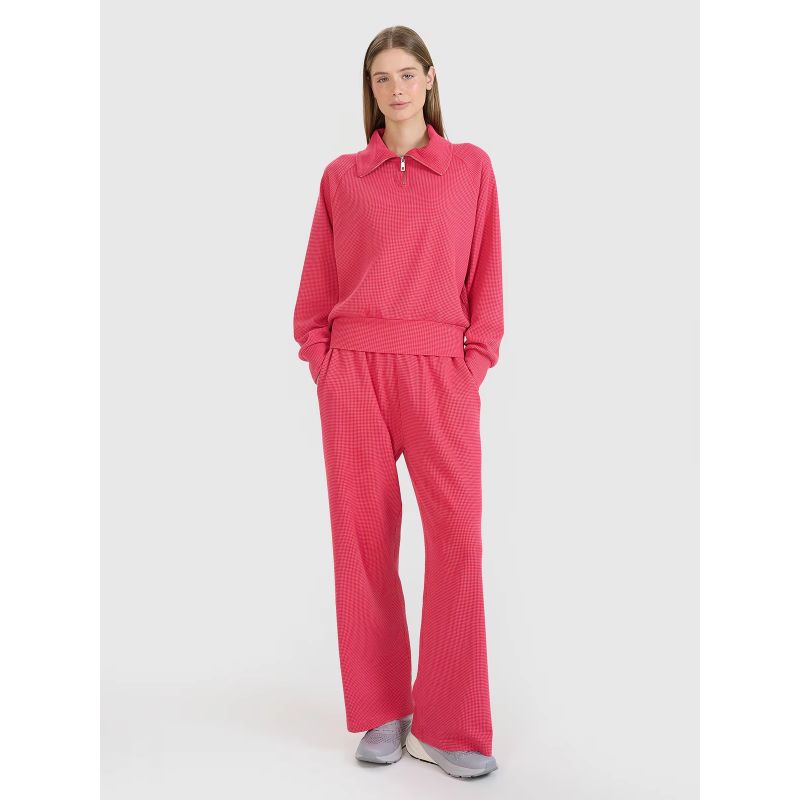 Women's oversized wide-leg trousers 4F 4FRSS25TTROF1396-54S *Kategoria tymczasowa Your Sports Performance