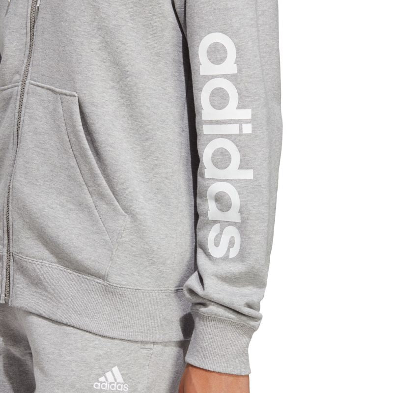 adidas Essentials Linear Full-Zip French Terry Hoodie W IC6866 Clothing/Lifestyle/adidas Adidas