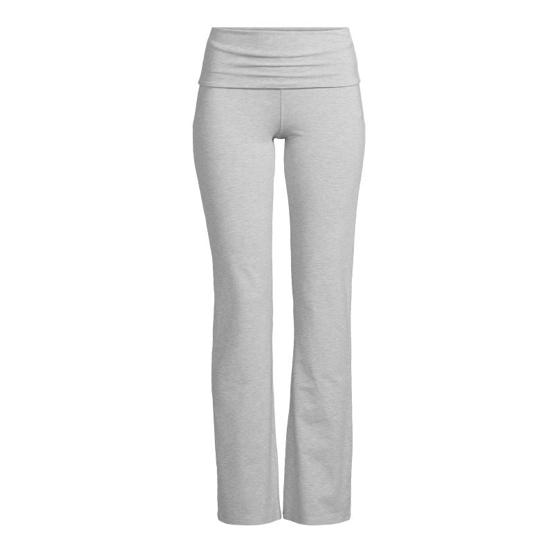 CASALL Sublime Folded Flare Pants for Women, Gray