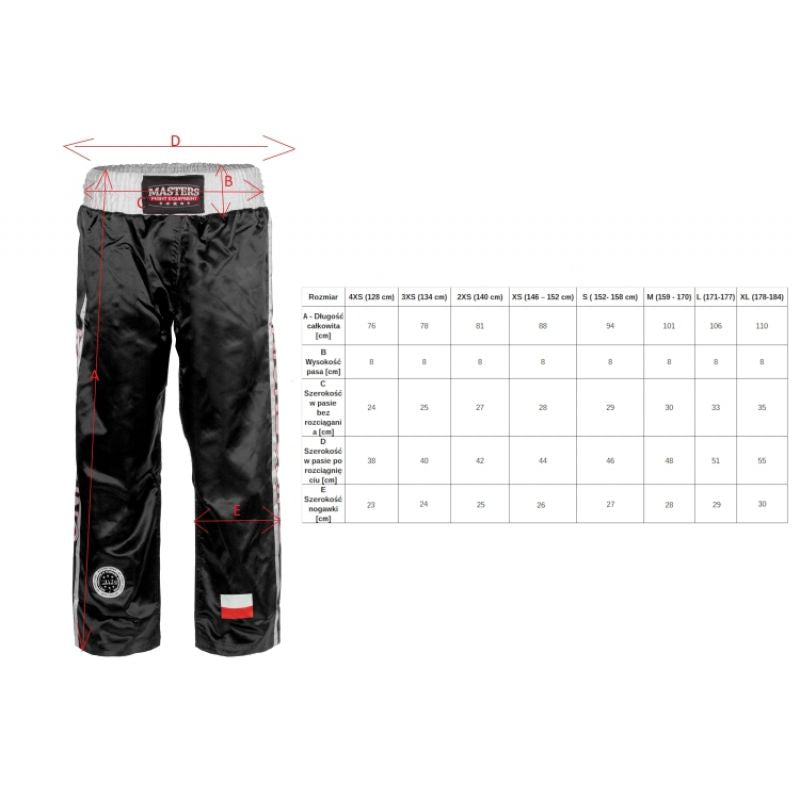 Masters Pants SKBP-100W (Wako Apprved) 06805-02M