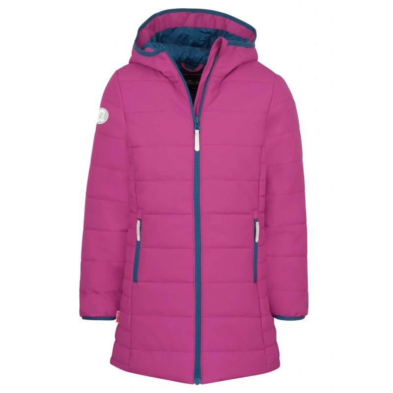 Trollkids Girls Stavanger Coat bright berry/madeira blue (219-243)