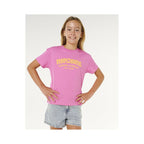 RIP CURL Surf Puff Relaxed Tee-Girl Pink