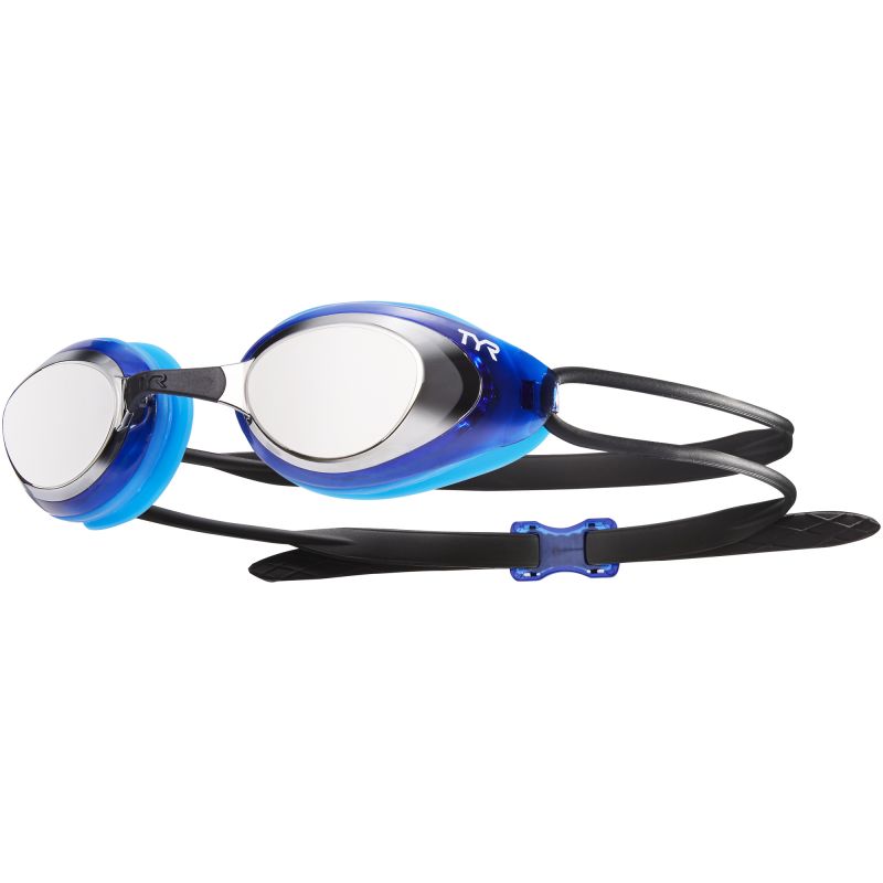 TYR Black Hawk Rcng Mirr Swimming Goggles