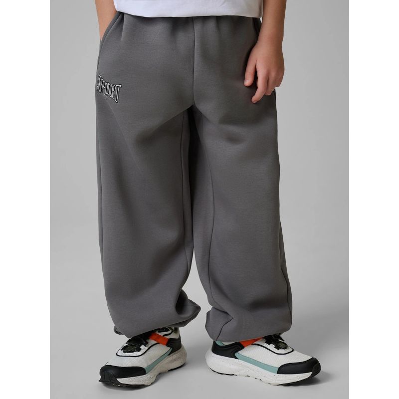 Boys' jogger sweatpants 4F 4FJRSS26TTROM1920-25S