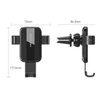 Vention Car Phone Holder 4.7 to 7.2 Inches Black In preparation Your Sports Performance