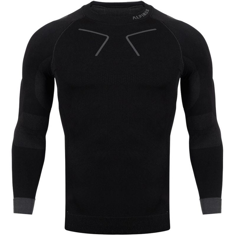 Alpinus Tactical Base Layer Set Thermoactive Underwear Black and Gray M GT43276 Clothing/Ski/Alpinus Your Sports Performance