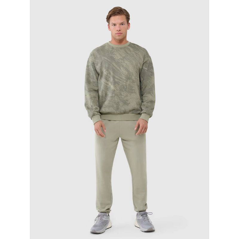 Men's sweatshirt without zipper, without hood, 4F 4FWSS25TSWSM1582-44A *Kategoria tymczasowa Your Sports Performance