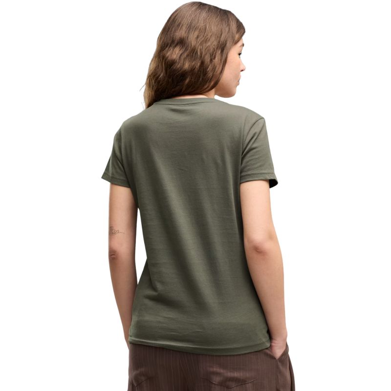 Women's Puma ESS Small No.1 Logo Tee(s) khaki 682373 69