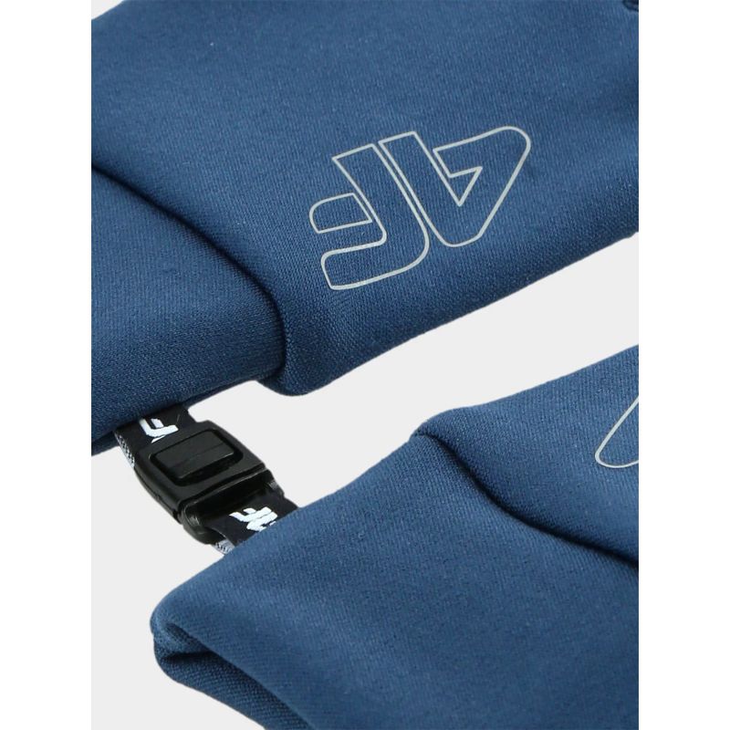 Children's knitted touch screen gloves 4F Junior 4FJWAW24AGLOU068-32S *Kategoria tymczasowa Your Sports Performance
