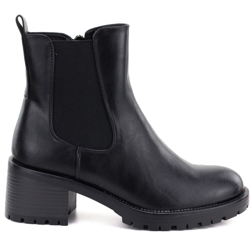 Women's ankle boots, insulated, black, Potocki SZ12742