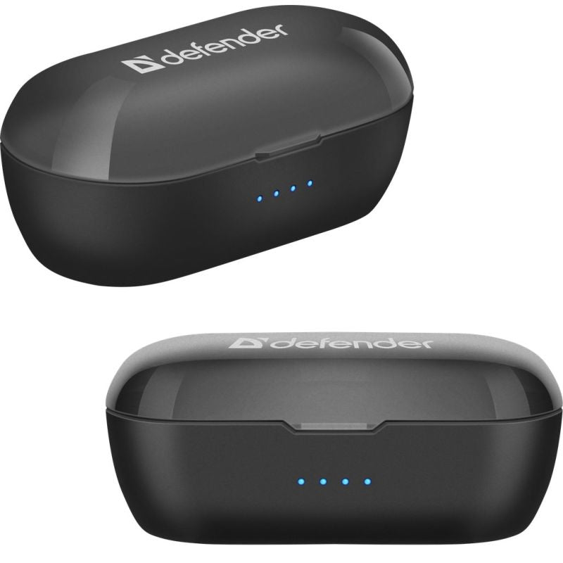 DEFENDER WIRELESS HEADPHONES WITH MICROPHONE "TWS" TWINS 638 BLACK 63638 In preparation Your Sports Performance