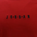Air Jordan Jumpman Embroidered Air Crew Red Men's T-shirt - DM3182-689 Odzież/Odzież na co dzień Your Sports Performance