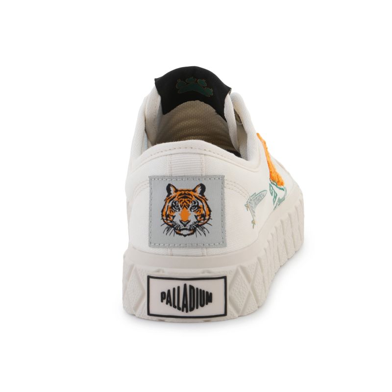 Palladium Stranger Things PALLA ACE TIGERS 94630-161-M Cream White Palladium