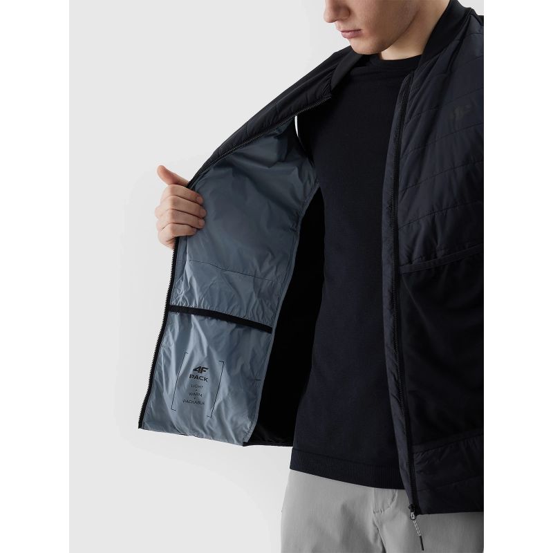 Men's trail running vest with primaloft black eco fill 4F *Kategoria tymczasowa Your Sports Performance