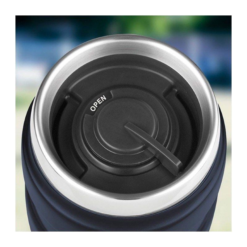 Thermo mug 470 ml THERMOS waterproof - matt black AGD - Produkty/Termosy i kubki termiczne Your Sports Performance