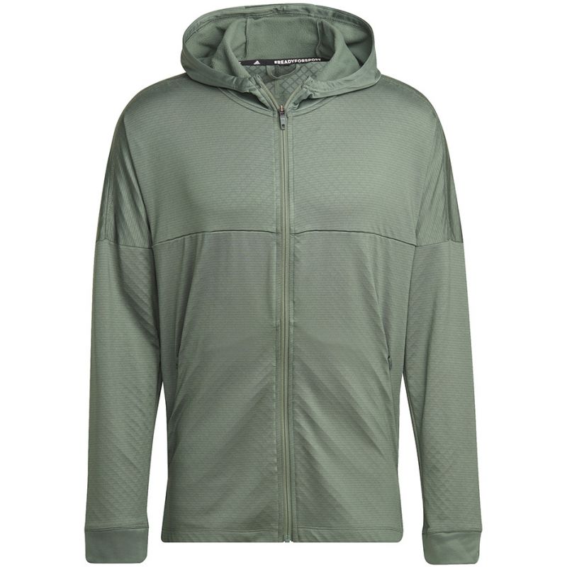 Adidas Workout Warm Full Zip Hoodie M HL8778 Clothing/Training Adidas