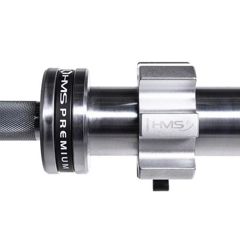 Olympic bar 20 kg / 2200 mm with lock jaw clamps HMS GO901 In preparation Your Sports Performance