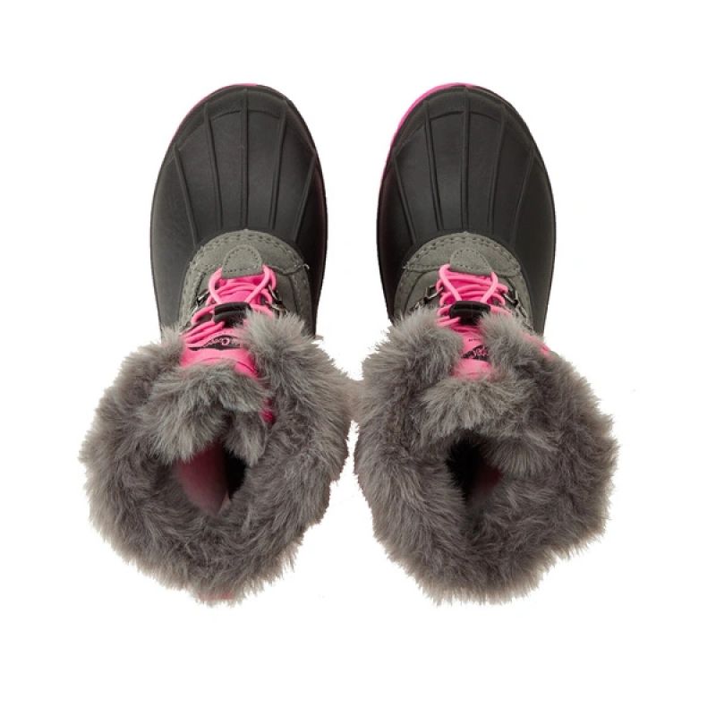 Lee Cooper winter boots for girls, insulated, pink
