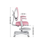 Junior 4.6 Pink Swivel Chair Fotele/Fotele biurowe Your Sports Performance