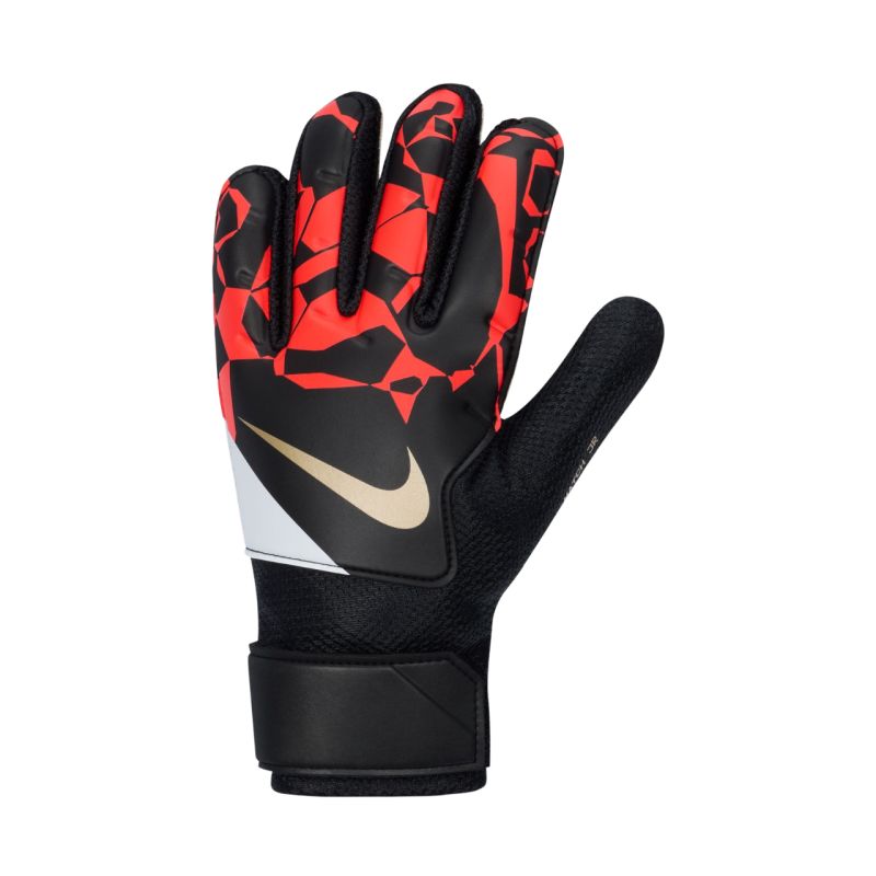 Nike Match Goalkeeper Kids' Goalkeeper Gloves Black and Red HQ0258 011
