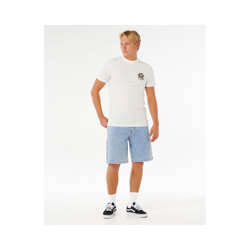 RIP CURL Wettie Passage Icon Tee White