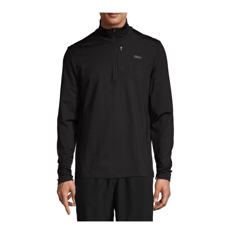 CASALL M Midlayer Half Zip Men's Sweatshirt, Black