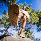 Vivobarefoot Tracker Leather AT Hiking Shoes - Tan Footwear Your Sports Performance