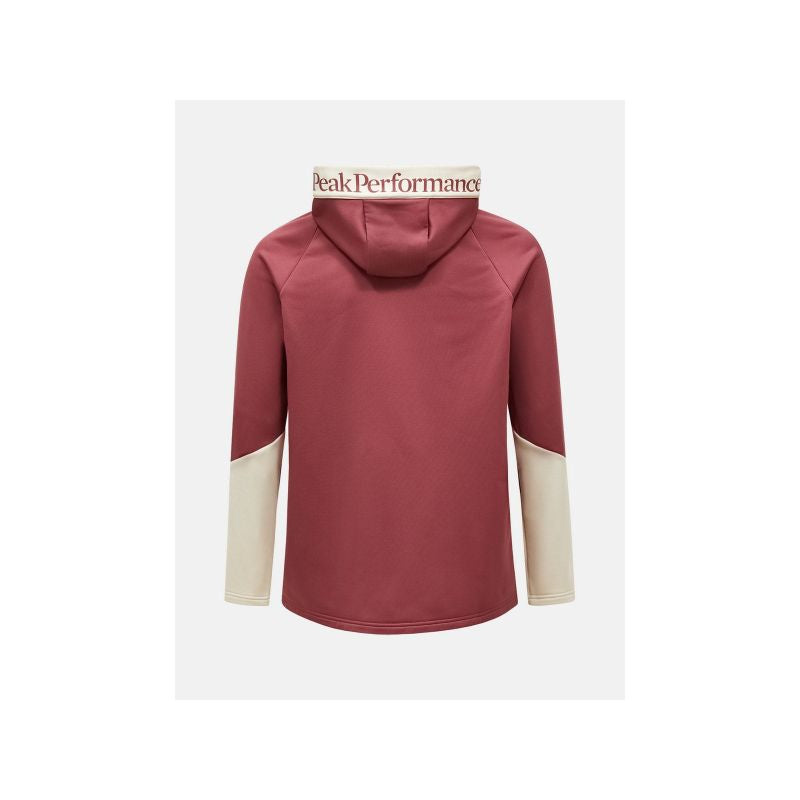 PEAK PERFORMANCE M Rider Essentials Midlayer Zip Hoodie Red