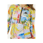 Women's wetsuit RIP CURL G-Bomb 1.5Mm Ls Fz Full Spring multicolor