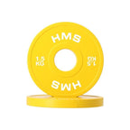 Olympic Bumper Plate 2x1.5kg Yellow HMS CBRS15 In preparation Your Sports Performance