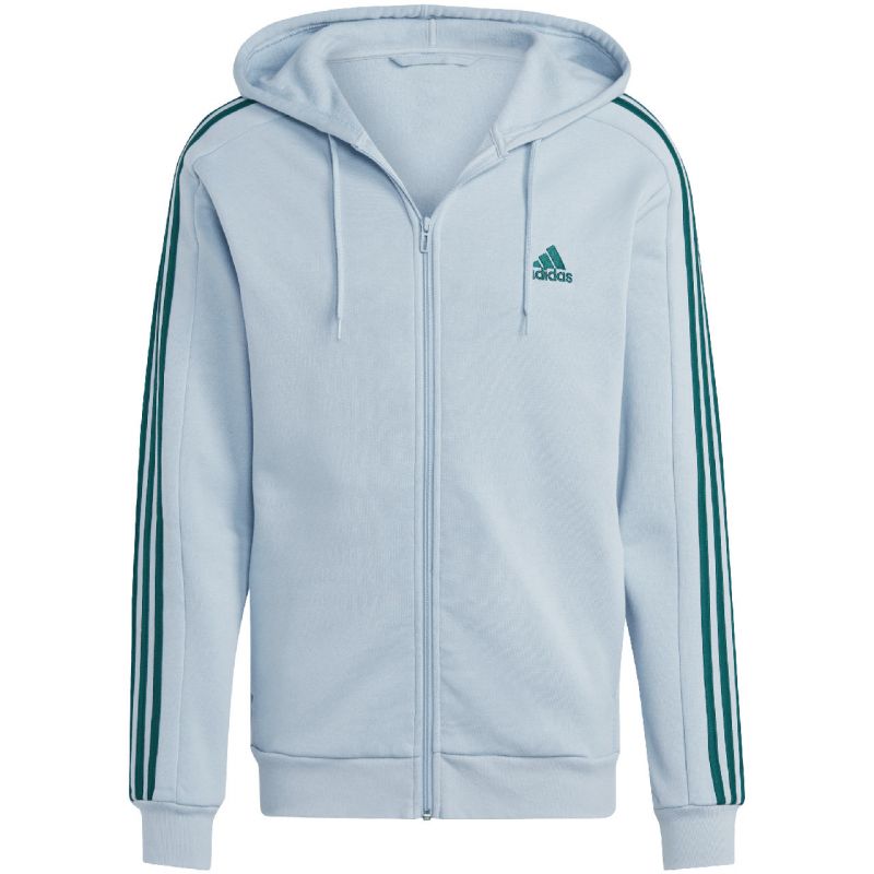 adidas Essentials Fleece 3-Stripes Full-Zip M sweatshirt IJ8932 Clothing/Training Adidas