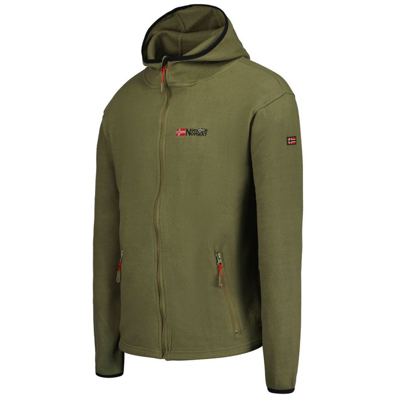 Geographical Norway Unicia EO MEN 235 men's fleece sweatshirt (WW4510H/GNO-KAKI) In preparation Your Sports Performance