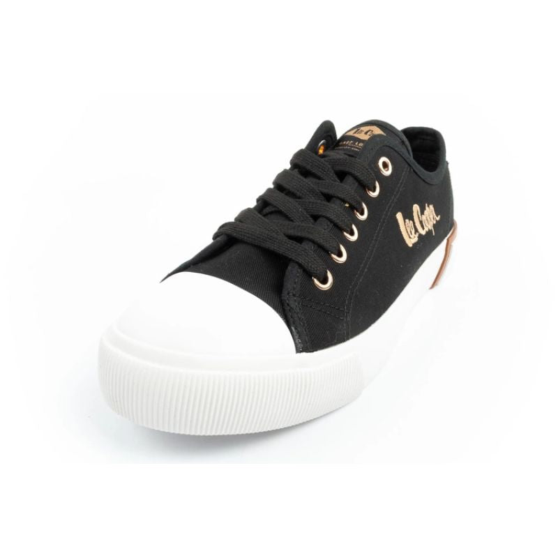 Lee Cooper women's sports shoes fabric sneakers stylish black In preparation Your Sports Performance