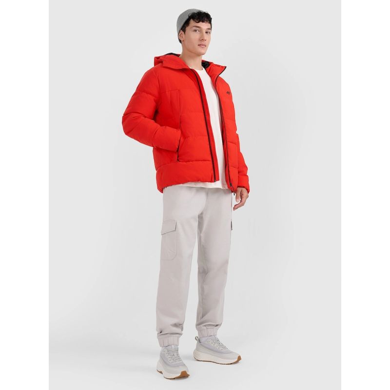 Men's synthetic-filled down jacket 4F 4FRAW25TDJAM0794-62S