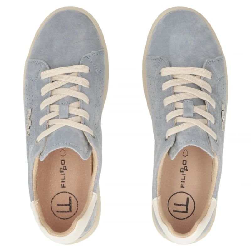 Women's blue leather shoes Filippo DP6738 Filippo