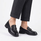 Women's leather brogues, black, Vinceza 39991 To be categorized Your Sports Performance