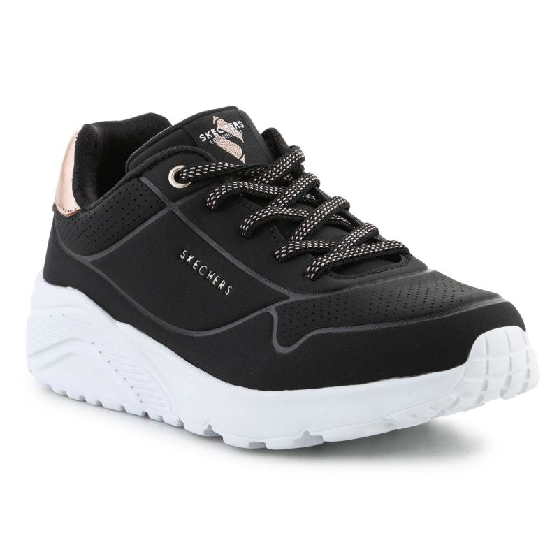 Skechers Uno Lite Metallic Mode Jr 310384L-BLK shoes Footwear/Lifestyle/Skechers Skechers