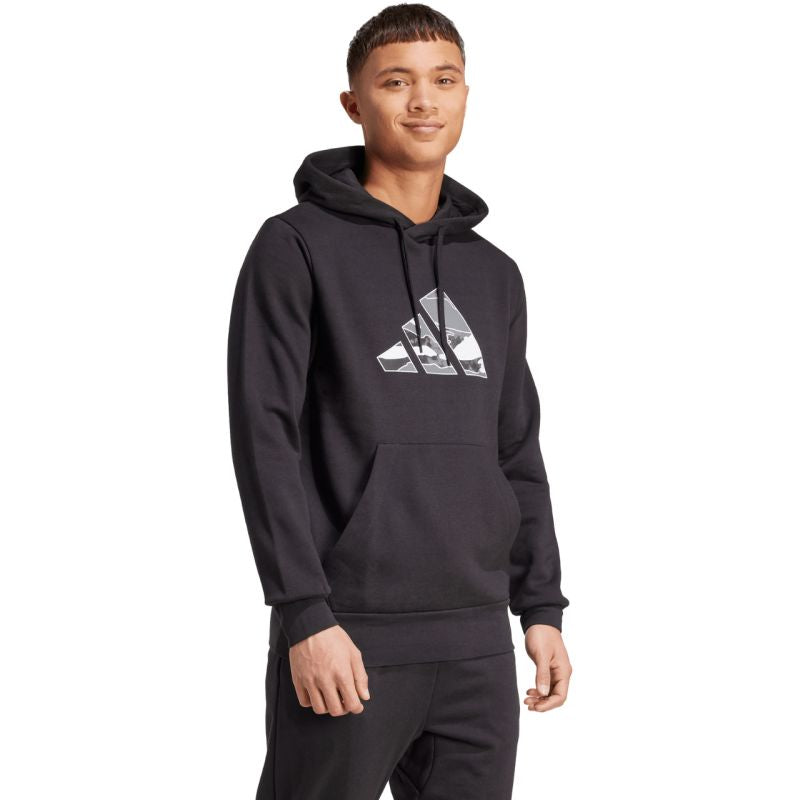 Adidas Camo 3B Hoodie M JM6378 sweatshirt adidas