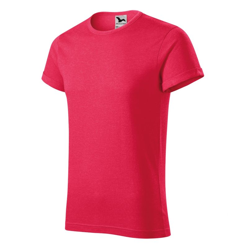 Malfini Fusion M MLI-163M7 T-shirt, red melange Clothing/Lifestyle/T-shirts/Malfini Malfini