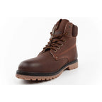 Wrangler Men's Winter Boots, Insulated Leather Hiking Boots, High-Top Ankle Boots