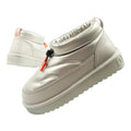 D.Franklin women's snow boots winter fashionable insulated ankle boots silver D.Franklin