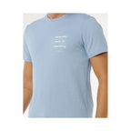 Men's RIP CURL Vaporcool Search 3 Stacks Tee Blue