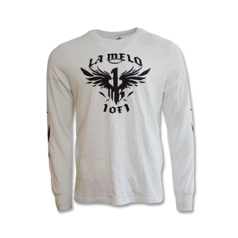 PUMA One Of One Longsleeve T-shirt Puma White - 535111-01 Odzież/Odzież na co dzień Your Sports Performance