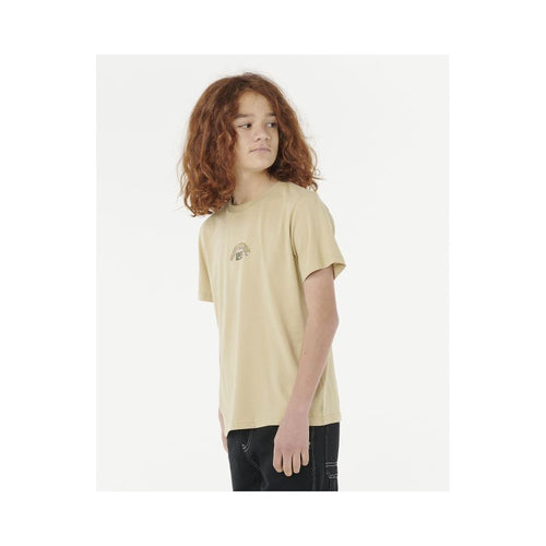 RIP CURL TROPIC DAZE ART TEE -BOY green