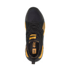 Cat Caterpillar Raider Sport Men's Suede Sneakers Black/Yellow (P724513) In preparation Your Sports Performance