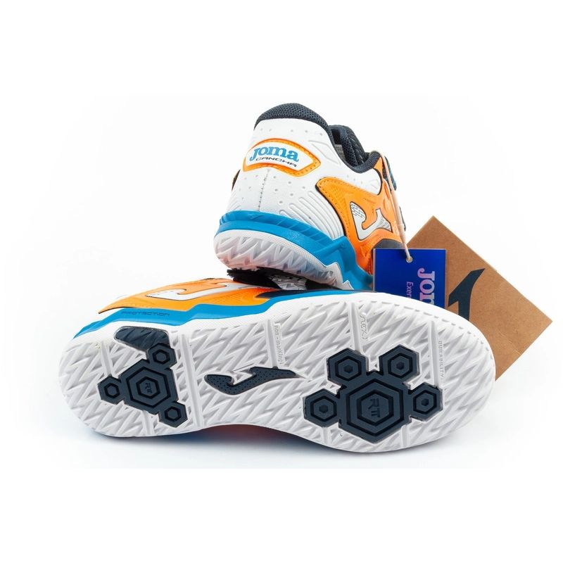 Joma Cancha JR 2633 indoor football sports shoes for children with Velcro