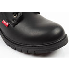 Levi's girls' Pasadene SE ankle boots, black, with zipper