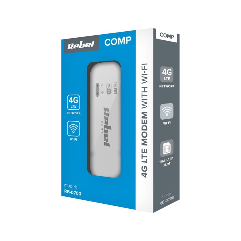REBEL 4G MODEM WITH WIFI Komunikacja i łączność/Modemy 3G/4G Your Sports Performance