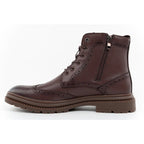 Lee Cooper men’s shoes elegant brown leather Chelsea boots